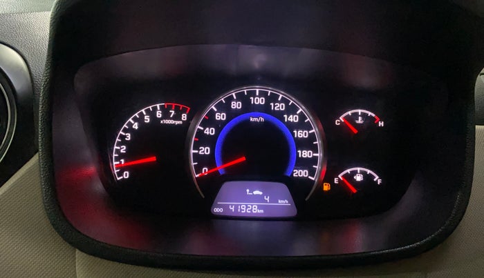 2017 Hyundai Grand i10 SPORTZ (O) 1.2 KAPPA VTVT, Petrol, Manual, 41,925 km, Odometer Image