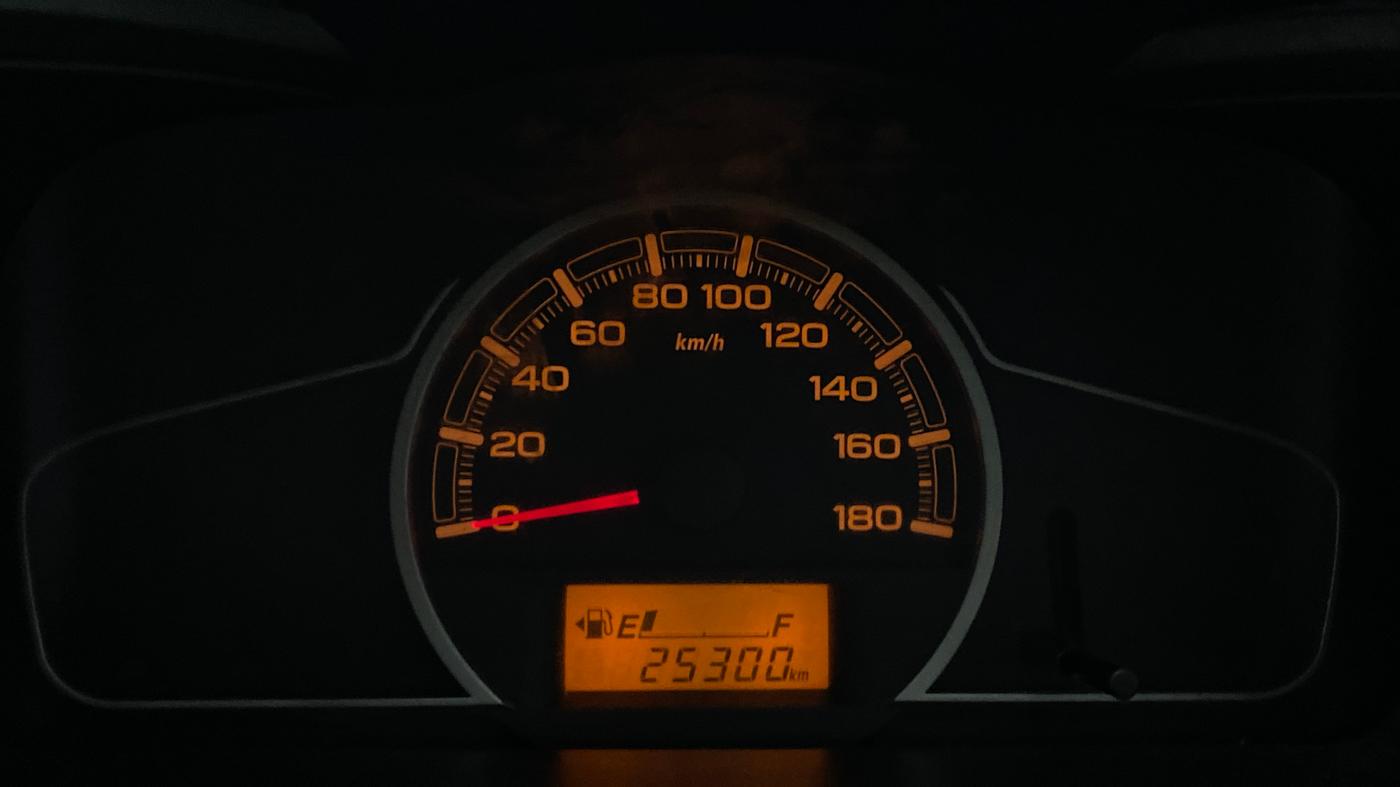 2020 Maruti Alto VXI PLUS, Petrol, Manual, 25,300 km, Odometer Image
