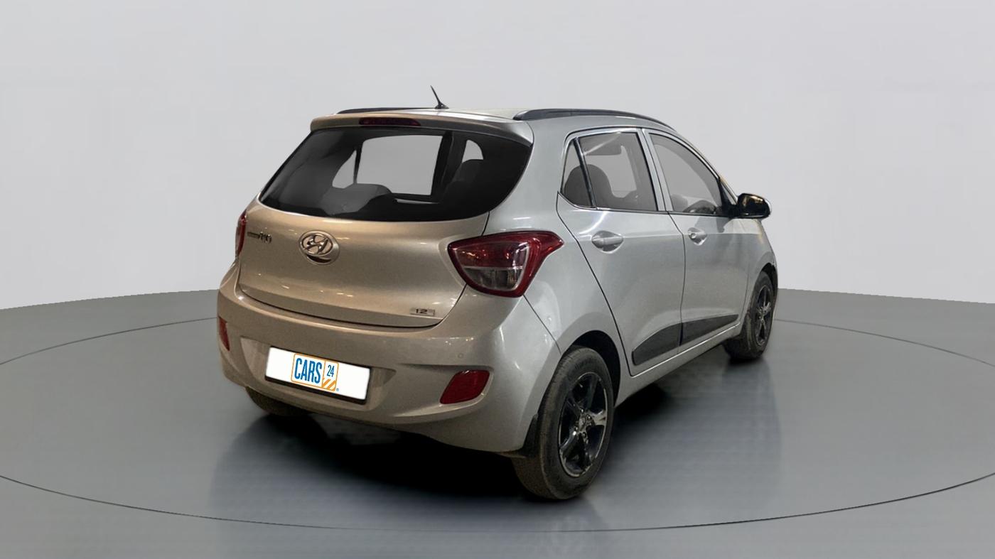 2015 Hyundai Grand i10 SPORTZ 1.2 KAPPA VTVT, Petrol, Manual, 73,100 km, Right Back Diagonal