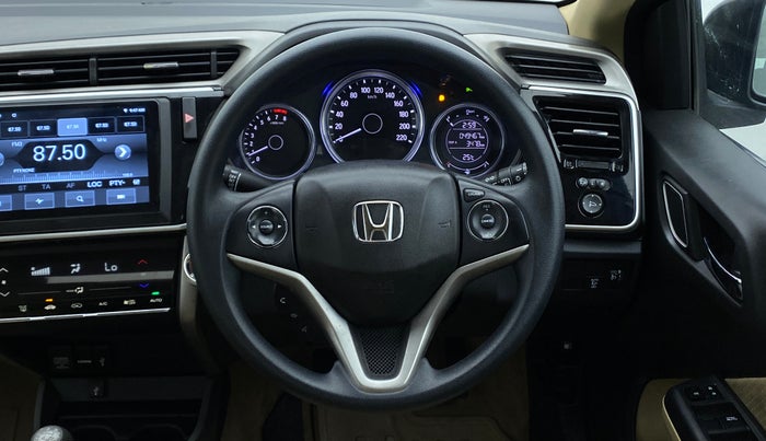 2017 Honda City V MT PETROL, Petrol, Manual, 49,467 km, Steering Wheel Close Up