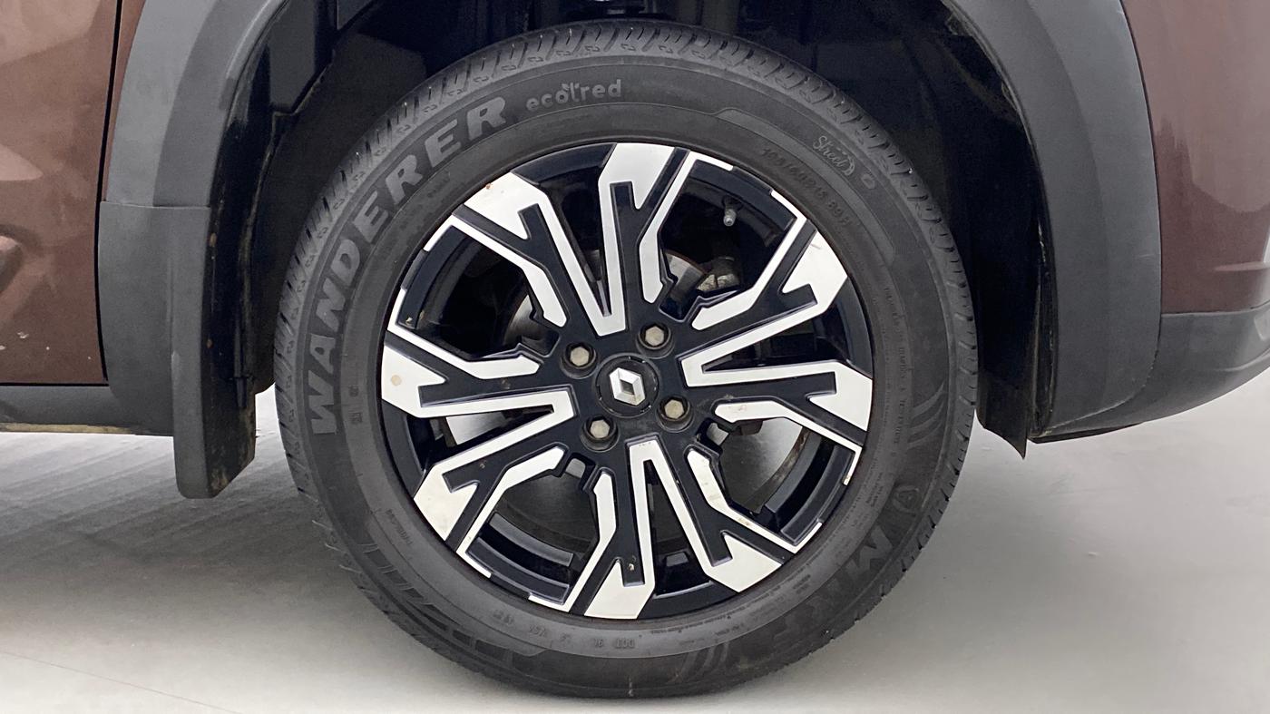 2021 Renault Kiger RXZ CVT 1.0 TURBO DUAL TONE, Petrol, Automatic, 19,142 km, Right Front Wheel