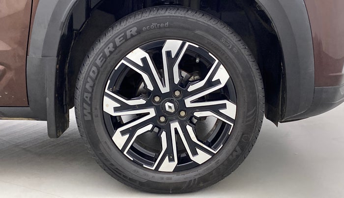2021 Renault Kiger RXZ CVT 1.0 TURBO DUAL TONE, Petrol, Automatic, 19,142 km, Right Front Wheel