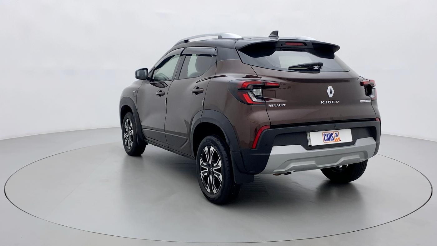 2021 Renault Kiger RXZ CVT 1.0 TURBO DUAL TONE, Petrol, Automatic, 19,142 km, Left Back Diagonal