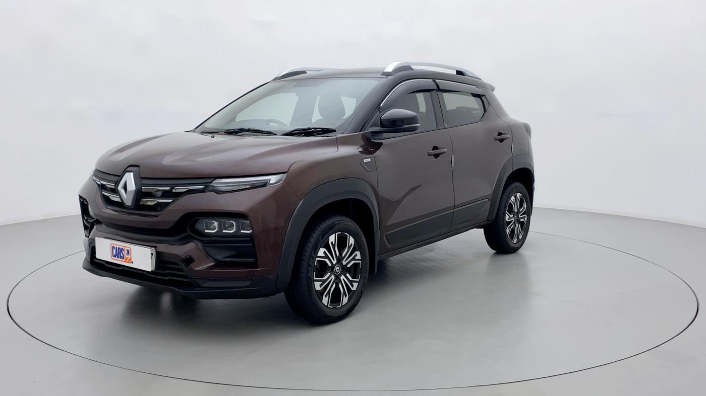 2021 Renault Kiger RXZ CVT 1.0 TURBO DUAL TONE, Petrol, Automatic, 19,142 km, Left Front Diagonal