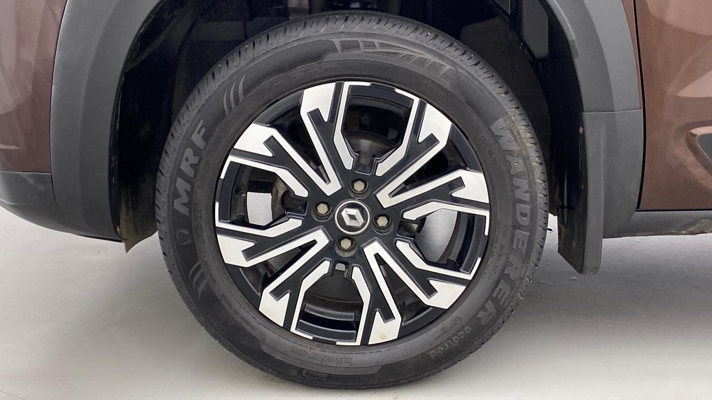 2021 Renault Kiger RXZ CVT 1.0 TURBO DUAL TONE, Petrol, Automatic, 19,142 km, Left Front Wheel