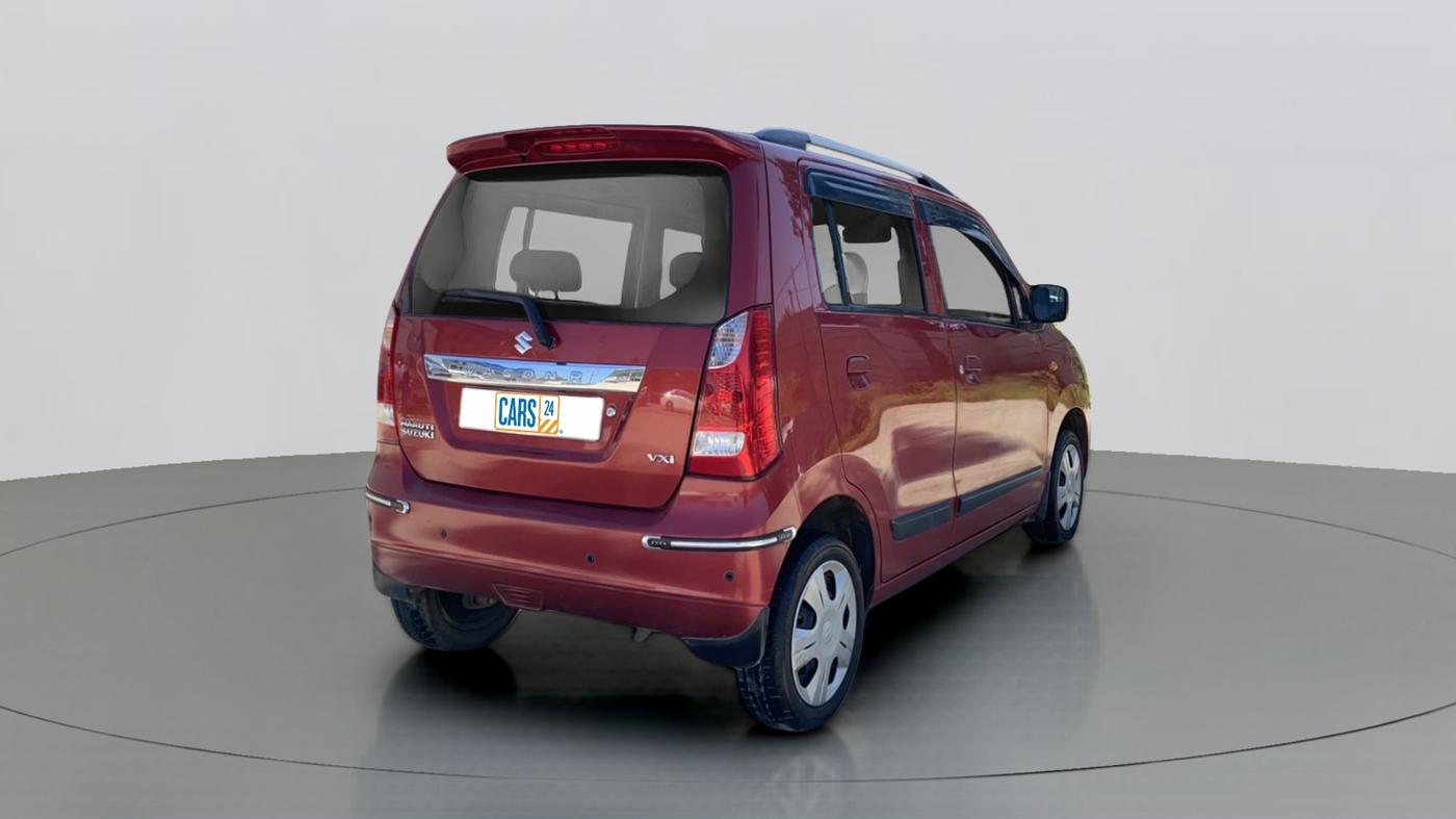 2018 Maruti Wagon R 1.0 VXI, Petrol, Manual, 26,380 km, Right Back Diagonal