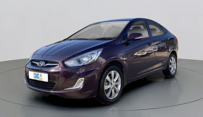 2013 Hyundai Verna FLUIDIC 1.6 VTVT SX, Petrol, Manual, 72,153 km, Left Front Diagonal