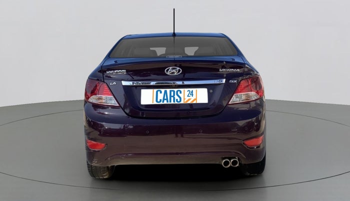 2013 Hyundai Verna FLUIDIC 1.6 VTVT SX, Petrol, Manual, 72,153 km, Back/Rear