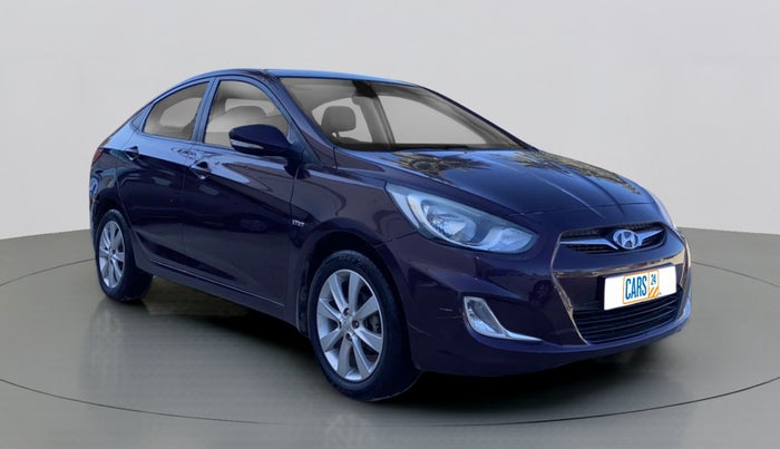 2013 Hyundai Verna FLUIDIC 1.6 VTVT SX, Petrol, Manual, 72,153 km, Right Front Diagonal