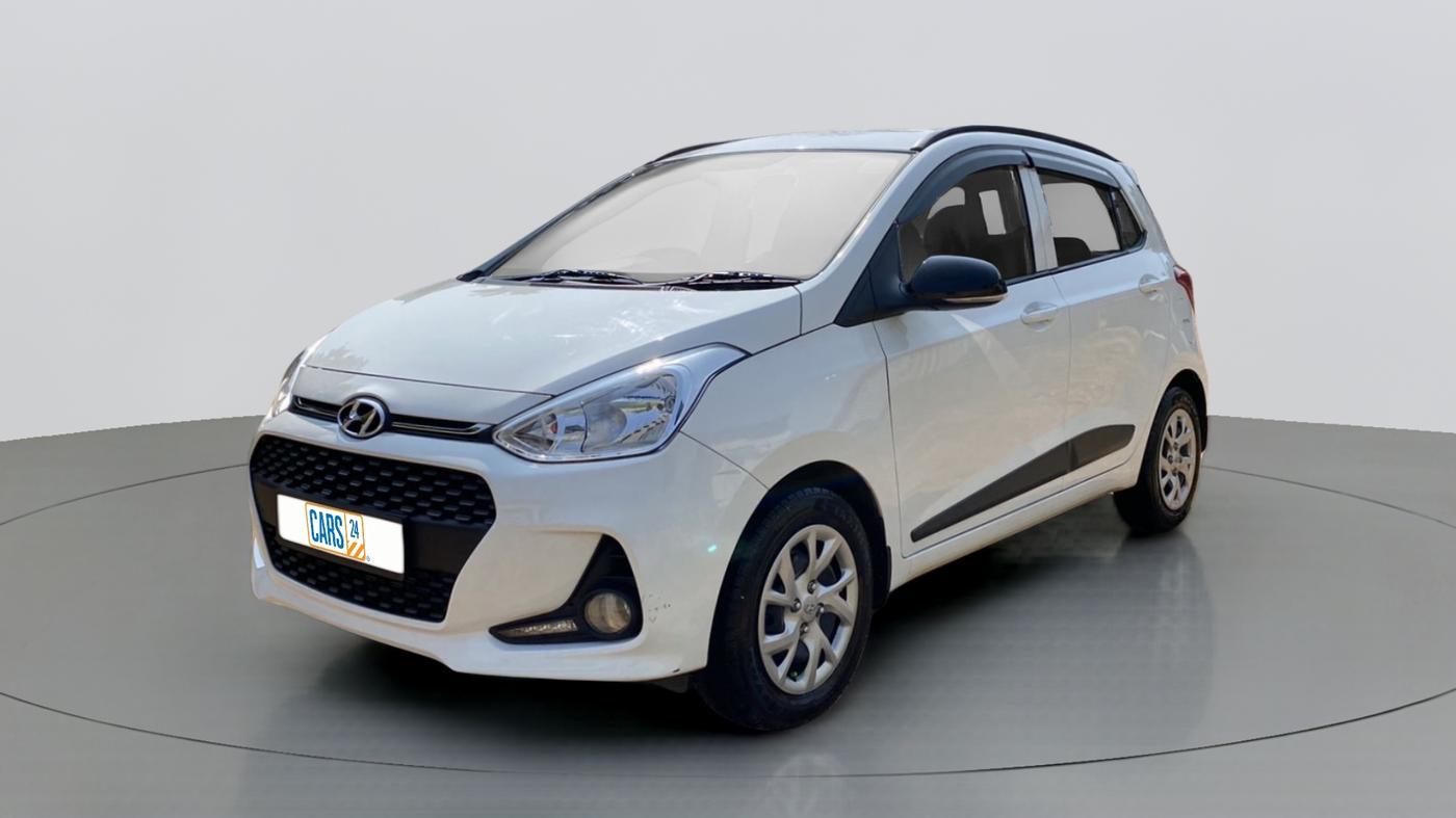 2018 Hyundai Grand i10 SPORTZ 1.2 KAPPA VTVT, Petrol, Manual, 33,561 km, Left Front Diagonal