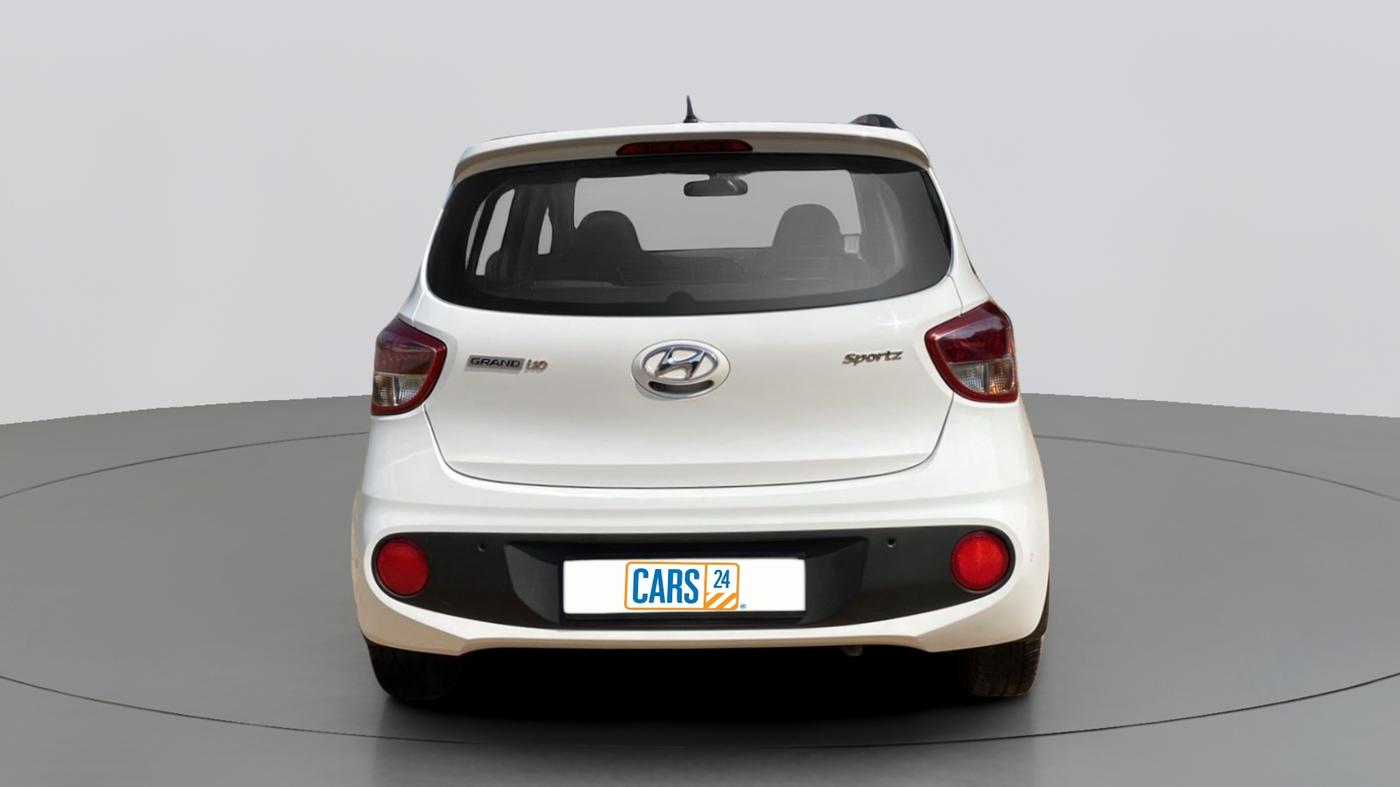 2018 Hyundai Grand i10 SPORTZ 1.2 KAPPA VTVT, Petrol, Manual, 33,561 km, Back/Rear