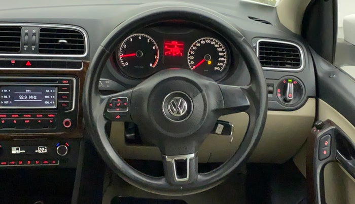 2013 Volkswagen Polo HIGHLINE1.2L, Petrol, Manual, 87,340 km, Steering Wheel Close Up