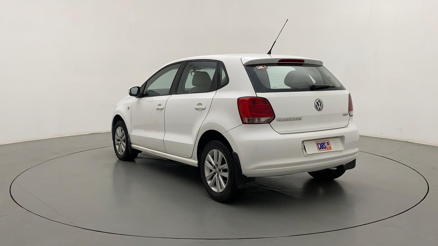2013 Volkswagen Polo HIGHLINE1.2L, Petrol, Manual, 87,340 km, Left Back Diagonal