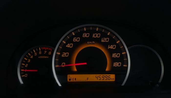 2010 Maruti Wagon R 1.0 VXI, Petrol, Manual, 45,995 km, Odometer Image