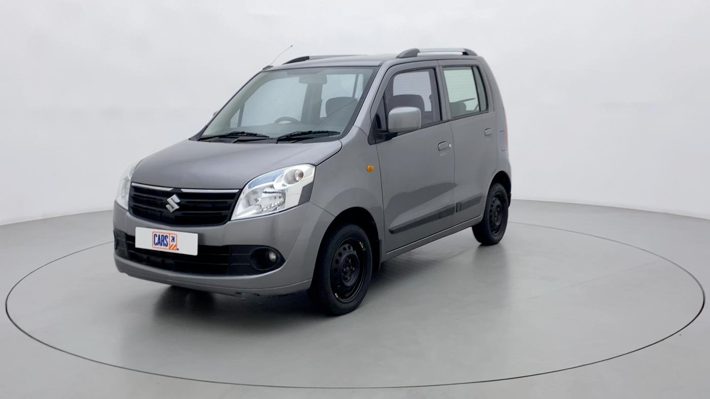 2010 Maruti Wagon R 1.0 VXI, Petrol, Manual, 45,995 km, Left Front Diagonal