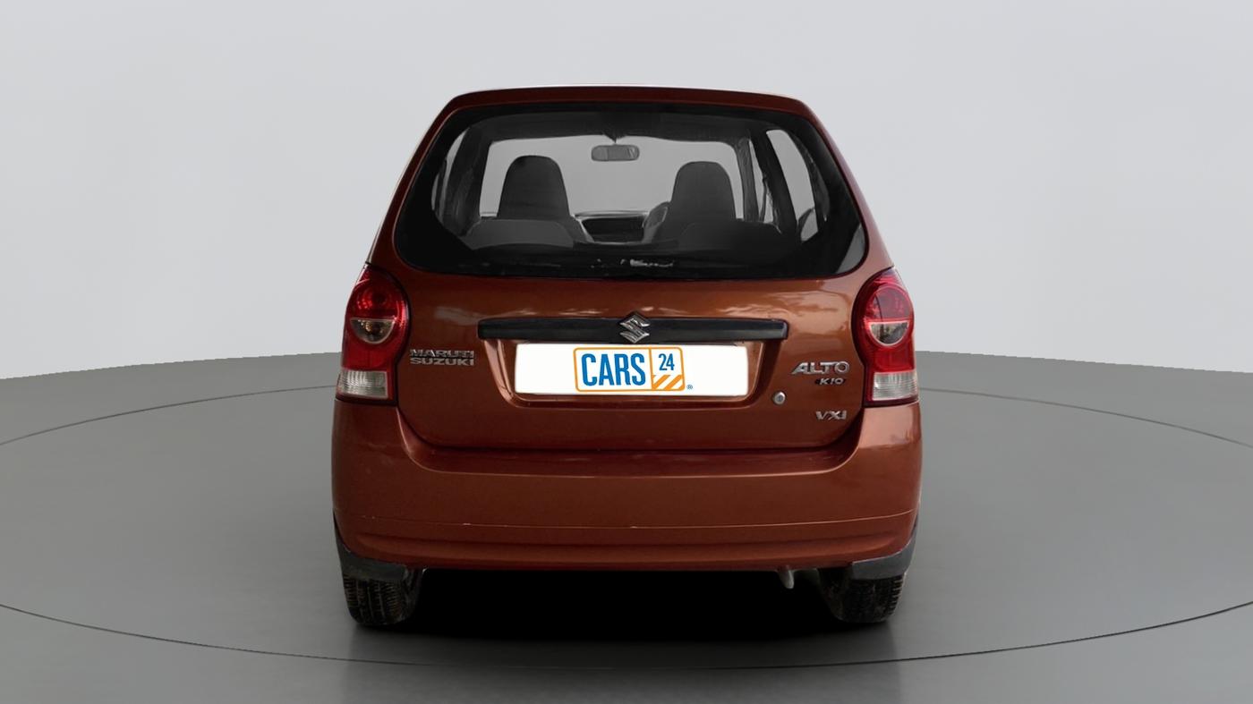 2011 Maruti Alto K10 VXI, Petrol, Manual, 48,194 km, Back/Rear