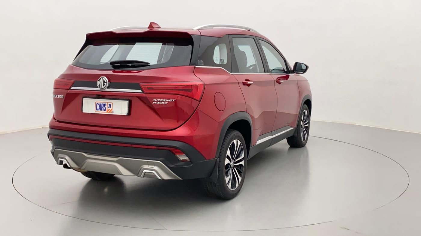 2021 MG HECTOR SHARP DCT PETROL, Petrol, Automatic, 10,521 km, Right Back Diagonal