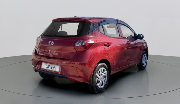 2021 Hyundai GRAND I10 NIOS MAGNA AMT 1.2 KAPPA VTVT, Petrol, Automatic, 4,233 km, Right Back Diagonal