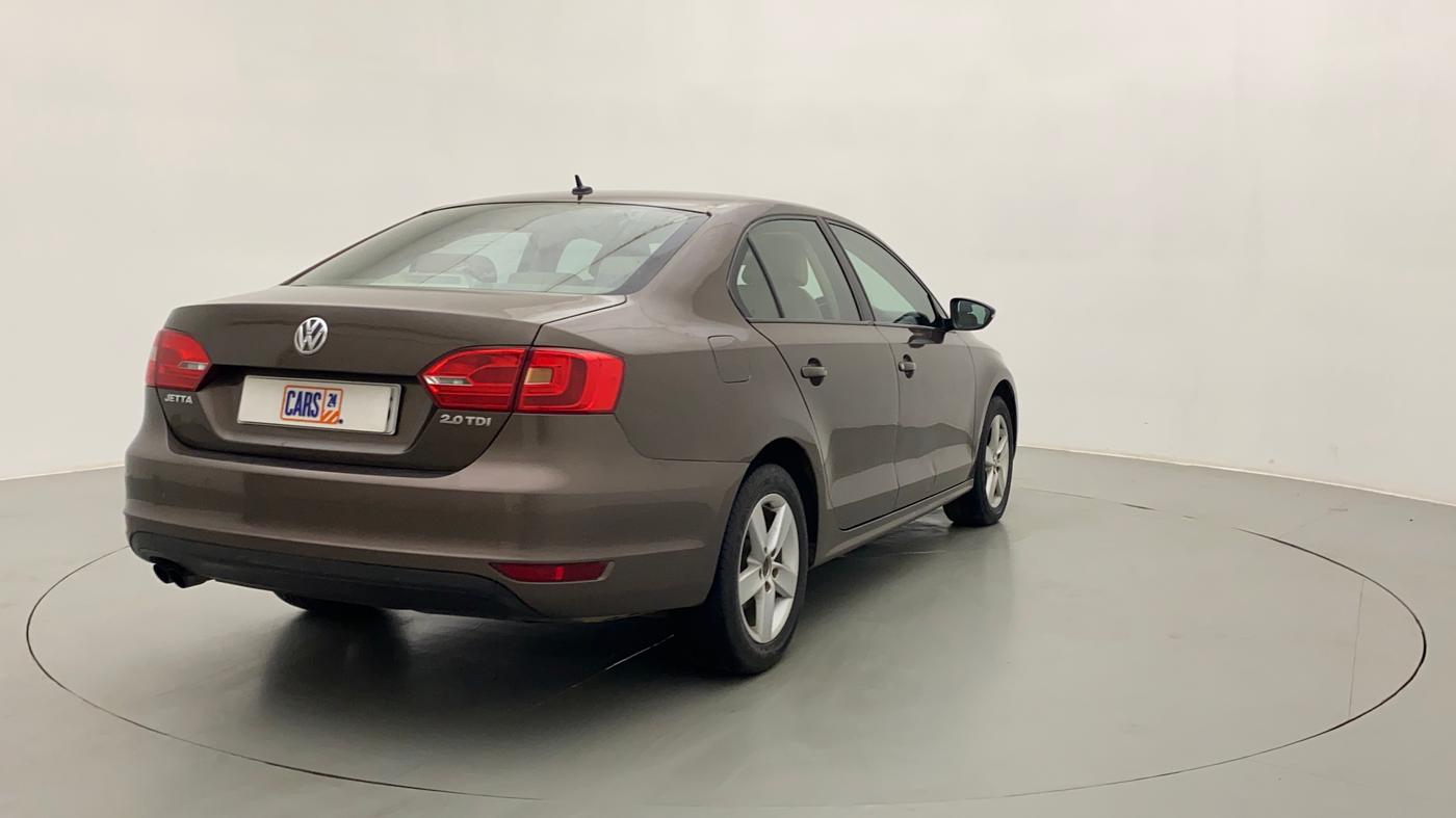 2012 Volkswagen Jetta COMFORTLINE TDI, Diesel, Manual, 65,775 km, Right Back Diagonal