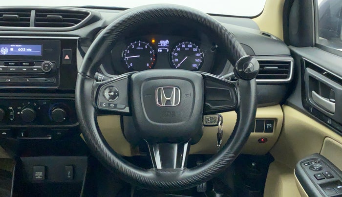 2019 Honda Amaze 1.2 SMT I VTEC, CNG, Manual, 26,083 km, Steering Wheel Close Up