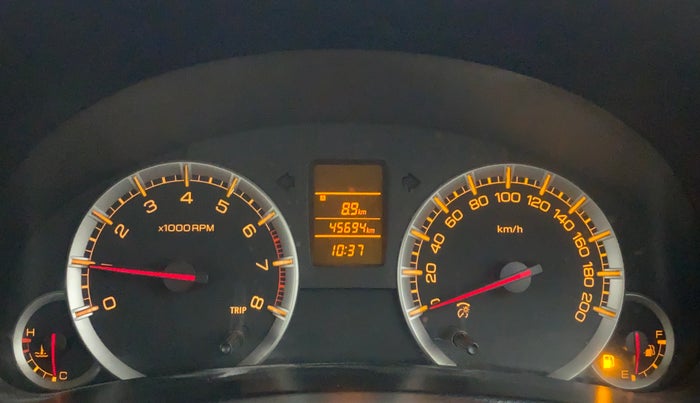 2012 Maruti Swift Dzire VXI, Petrol, Manual, 45,694 km, Odometer Image
