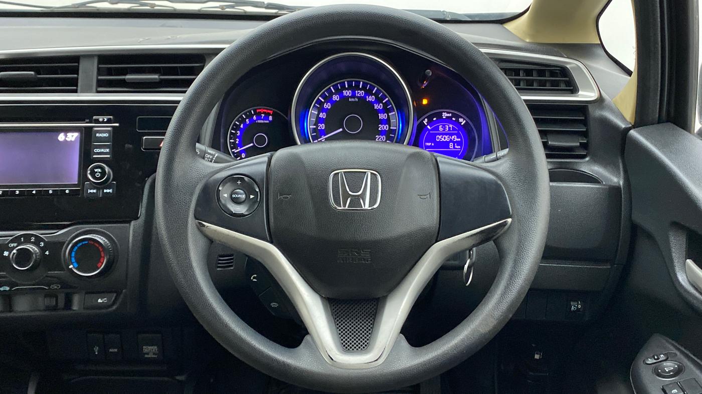 2017 Honda Jazz 1.2 SV MT, Petrol, Manual, 50,767 km, Steering Wheel Close Up
