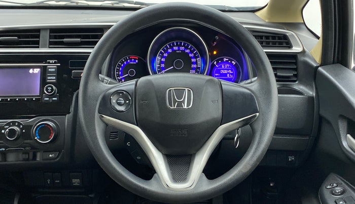 2017 Honda Jazz 1.2 SV MT, Petrol, Manual, 50,767 km, Steering Wheel Close Up