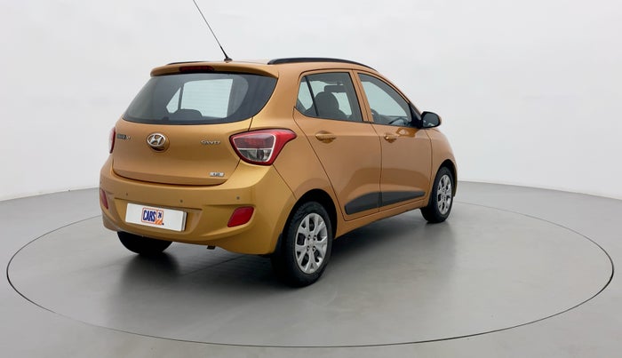 2016 Hyundai Grand i10 SPORTZ 1.2 KAPPA VTVT, Petrol, Manual, 86,471 km, Right Back Diagonal