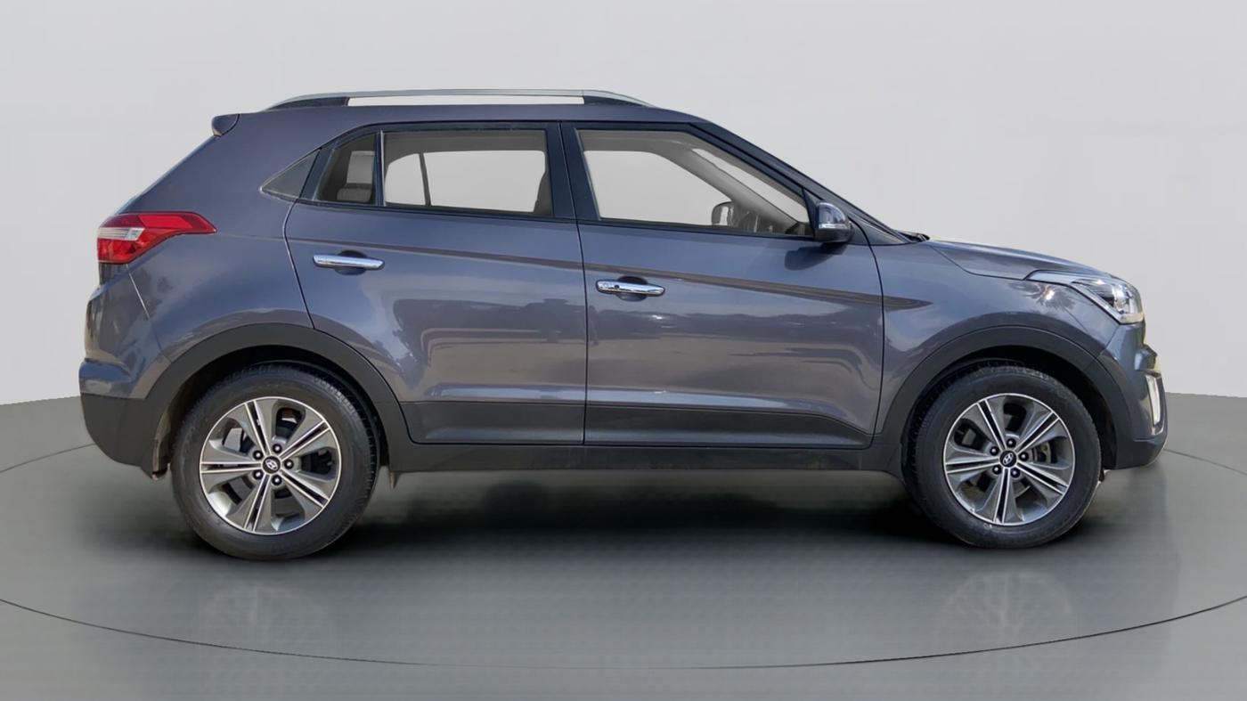 2017 Hyundai Creta SX PLUS AT 1.6 PETROL, Petrol, Automatic, 29,497 km, Right Side View
