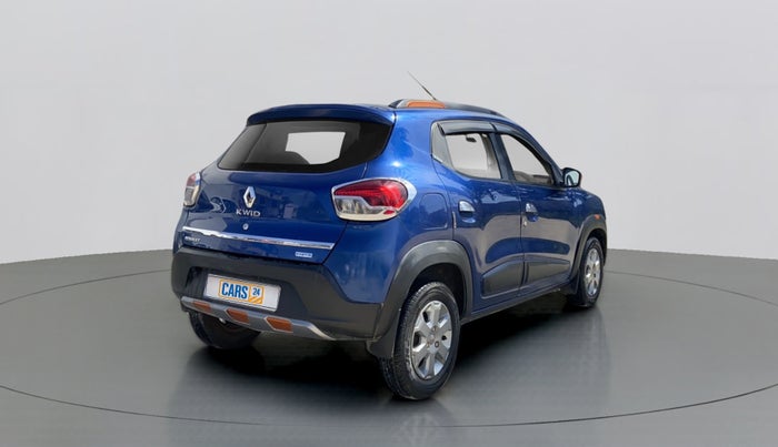 2018 Renault Kwid CLIMBER 1.0 AT, Petrol, Automatic, 25,316 km, Right Back Diagonal