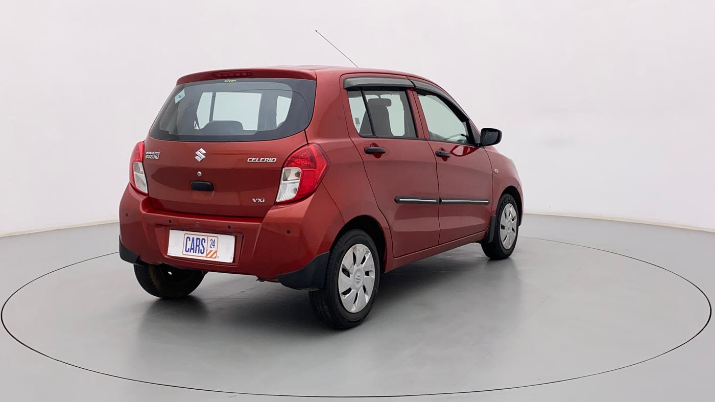2016 Maruti Celerio VXI CNG, CNG, Manual, 95,441 km, Right Back Diagonal