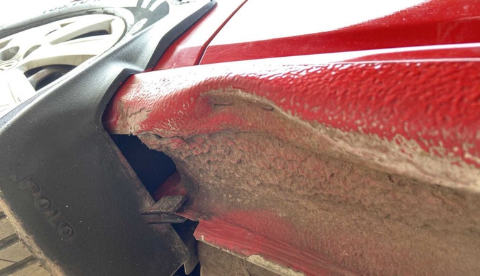 2012 Volkswagen Polo TRENDLINE 1.2L PETROL, Petrol, Manual, 70,166 km, Right running board - Slightly dented