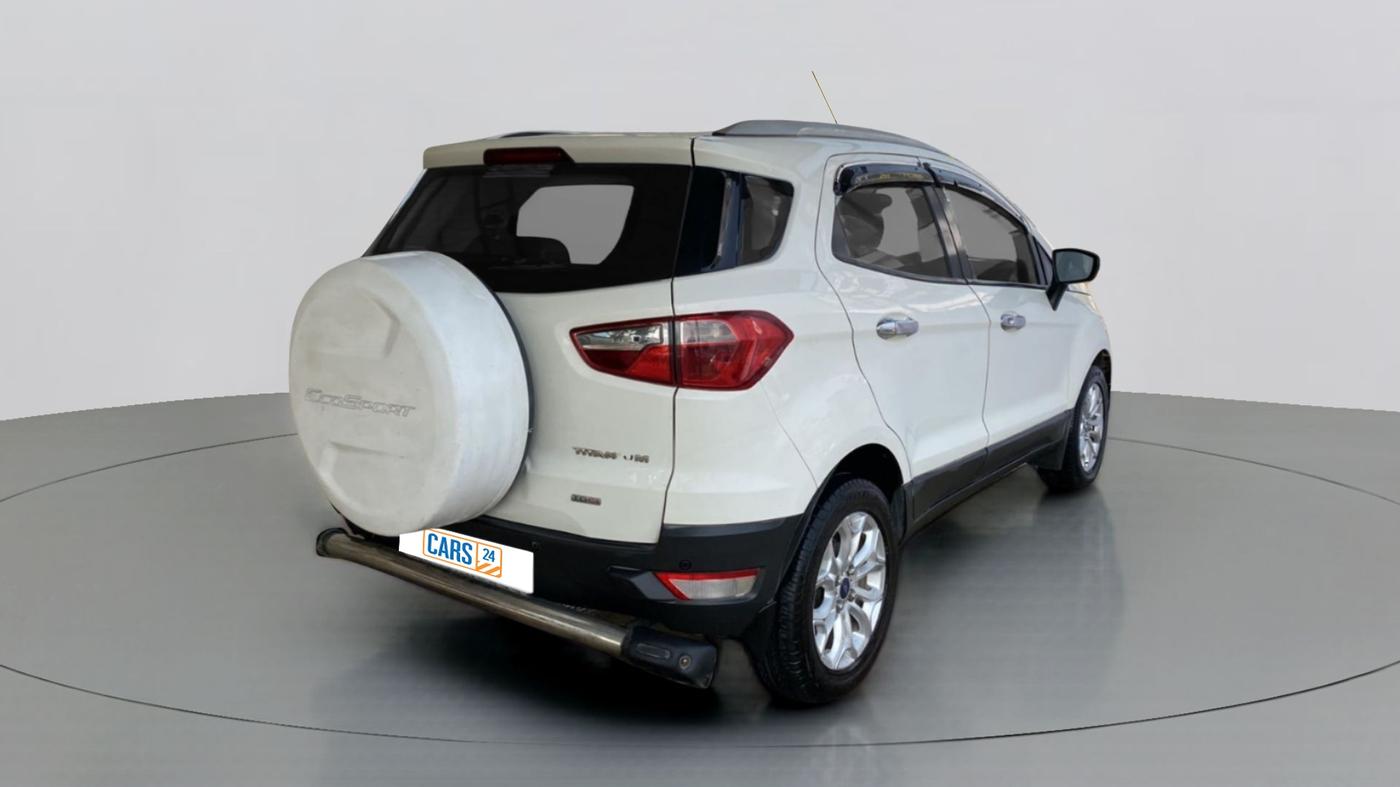 2015 Ford Ecosport 1.5TITANIUM TDCI, Diesel, Manual, 62,134 km, Right Back Diagonal
