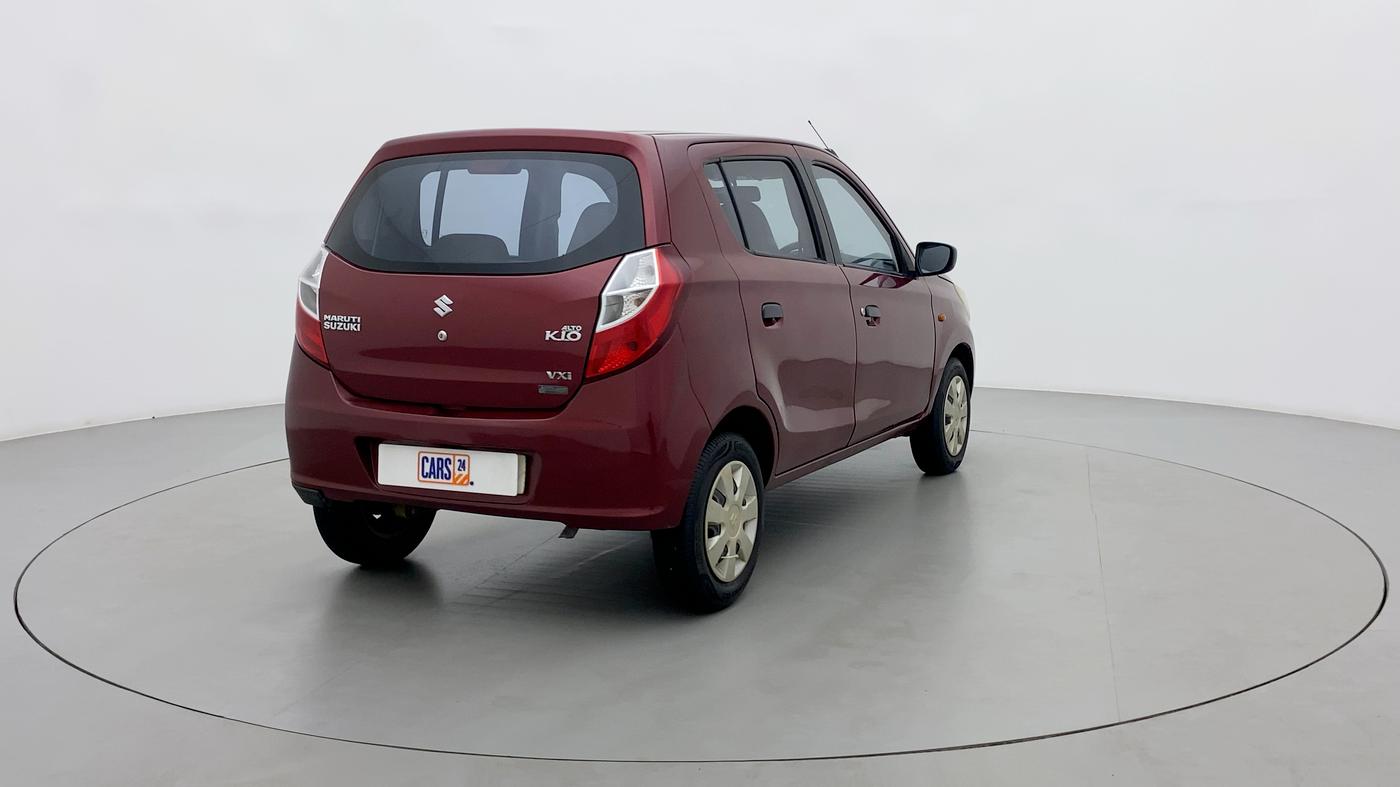 2015 Maruti Alto K10 VXI AMT, Petrol, Automatic, 43,594 km, Right Back Diagonal