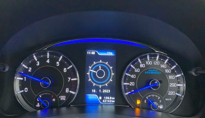 2018 Maruti Ciaz ALPHA 1.5 SHVS PETROL, Petrol, Manual, 42,142 km, Odometer Image