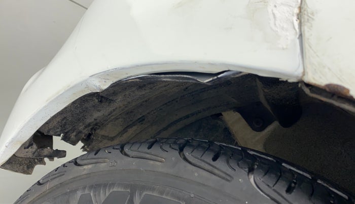 2012 Hyundai i10 SPORTZ 1.2 KAPPA2, Petrol, Manual, 50,514 km, Left fender - Lining loose