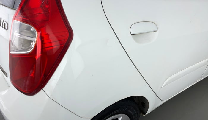 2012 Hyundai i10 SPORTZ 1.2 KAPPA2, Petrol, Manual, 50,514 km, Right quarter panel - Slightly dented
