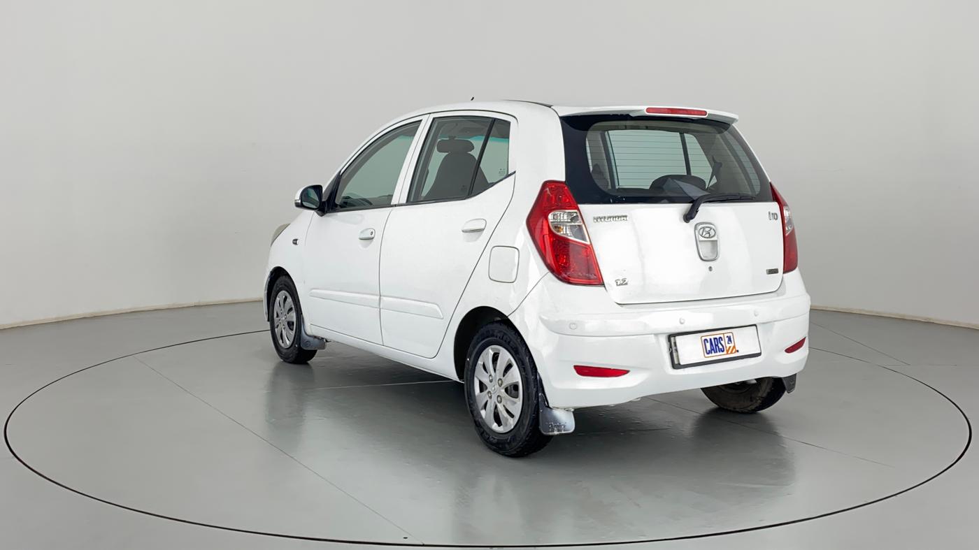 2012 Hyundai i10 SPORTZ 1.2 KAPPA2, Petrol, Manual, 50,514 km, Left Back Diagonal