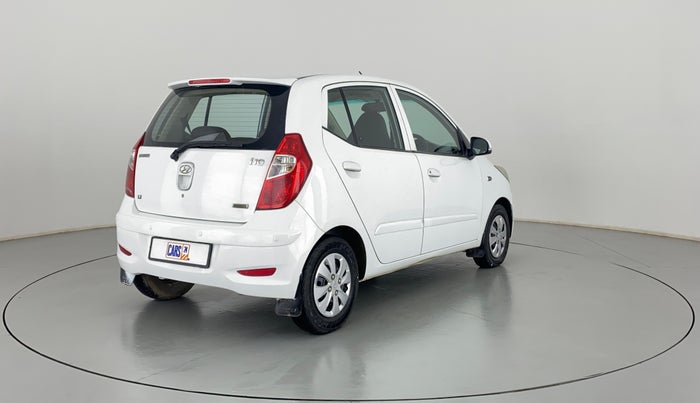 2012 Hyundai i10 SPORTZ 1.2 KAPPA2, Petrol, Manual, 50,514 km, Right Back Diagonal