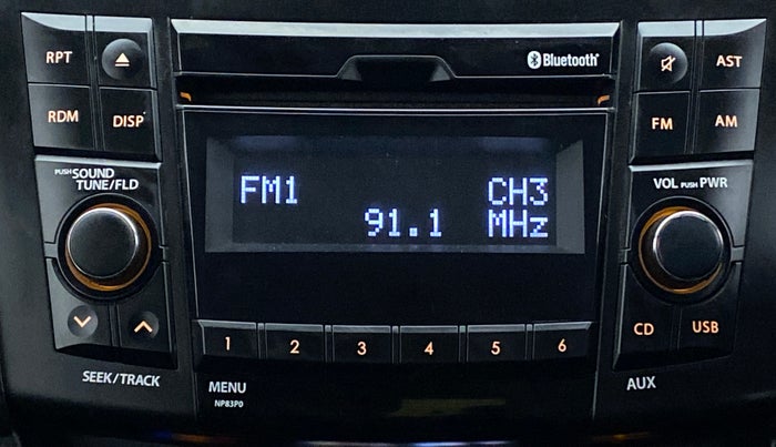 2015 Maruti Swift ZXI, Petrol, Manual, 57,817 km, Infotainment System