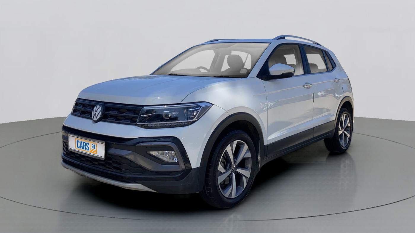 2021 Volkswagen TAIGUN TOPLINE 1.0 TSI MT, Petrol, Manual, 8,210 km, Left Front Diagonal