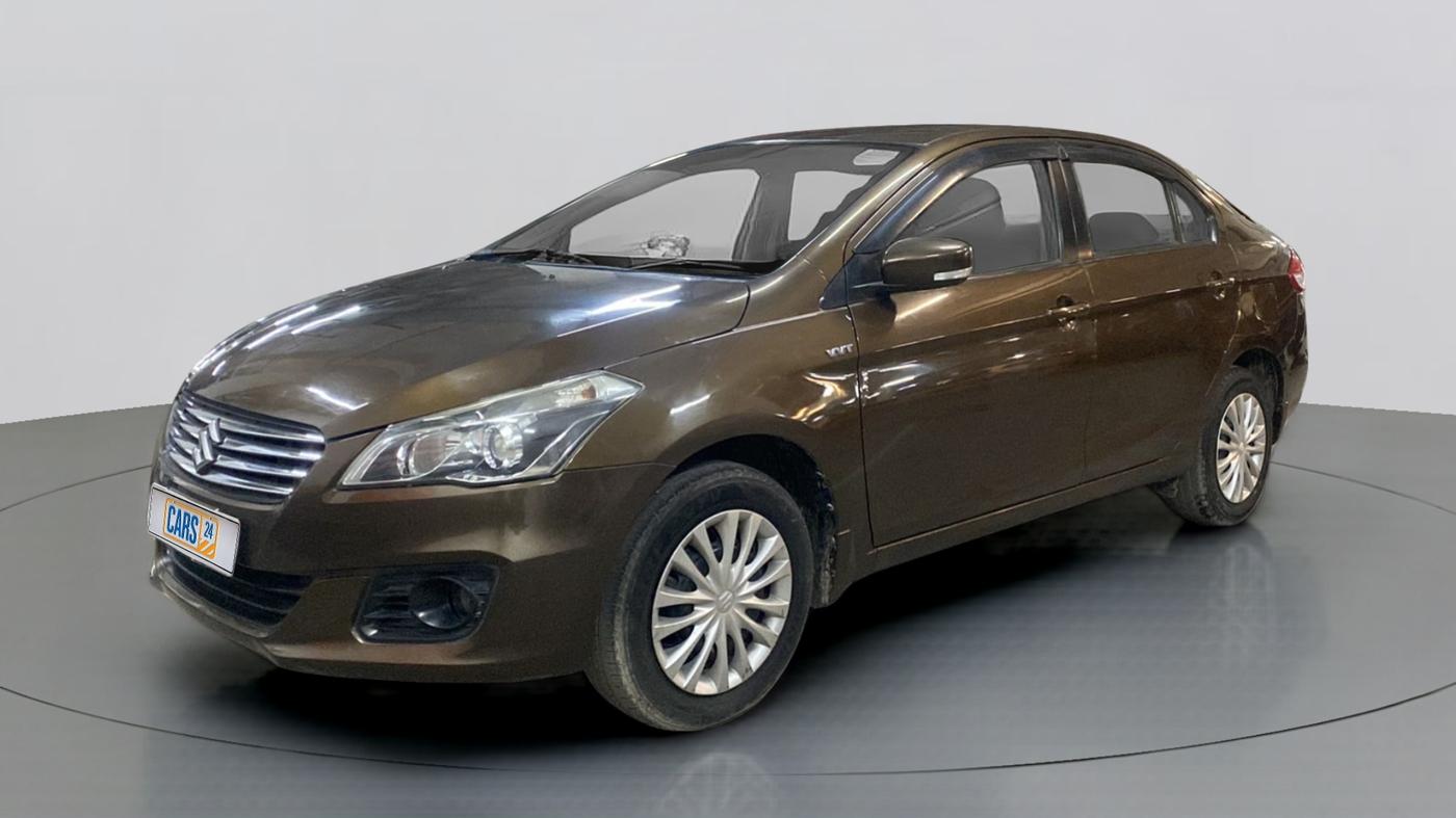 2016 Maruti Ciaz VXI+, Petrol, Manual, 43,306 km, Left Front Diagonal