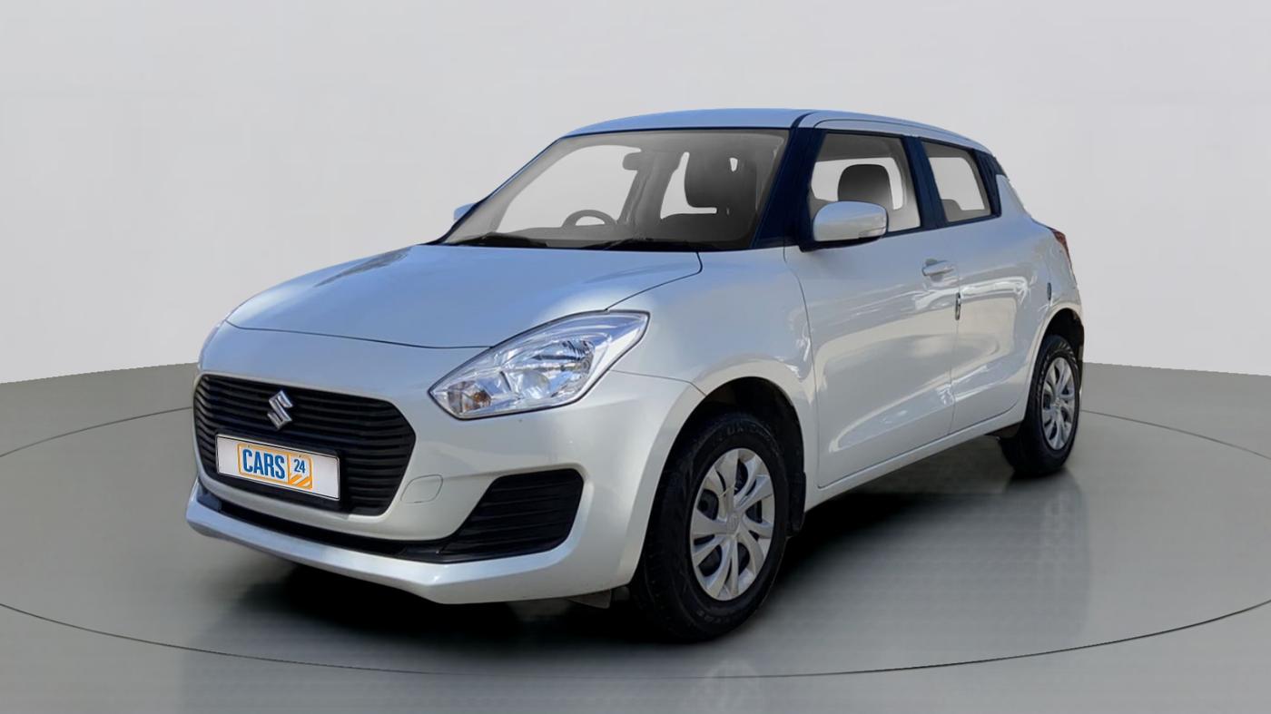 2021 Maruti Swift VXI, Petrol, Manual, 5,452 km, Left Front Diagonal