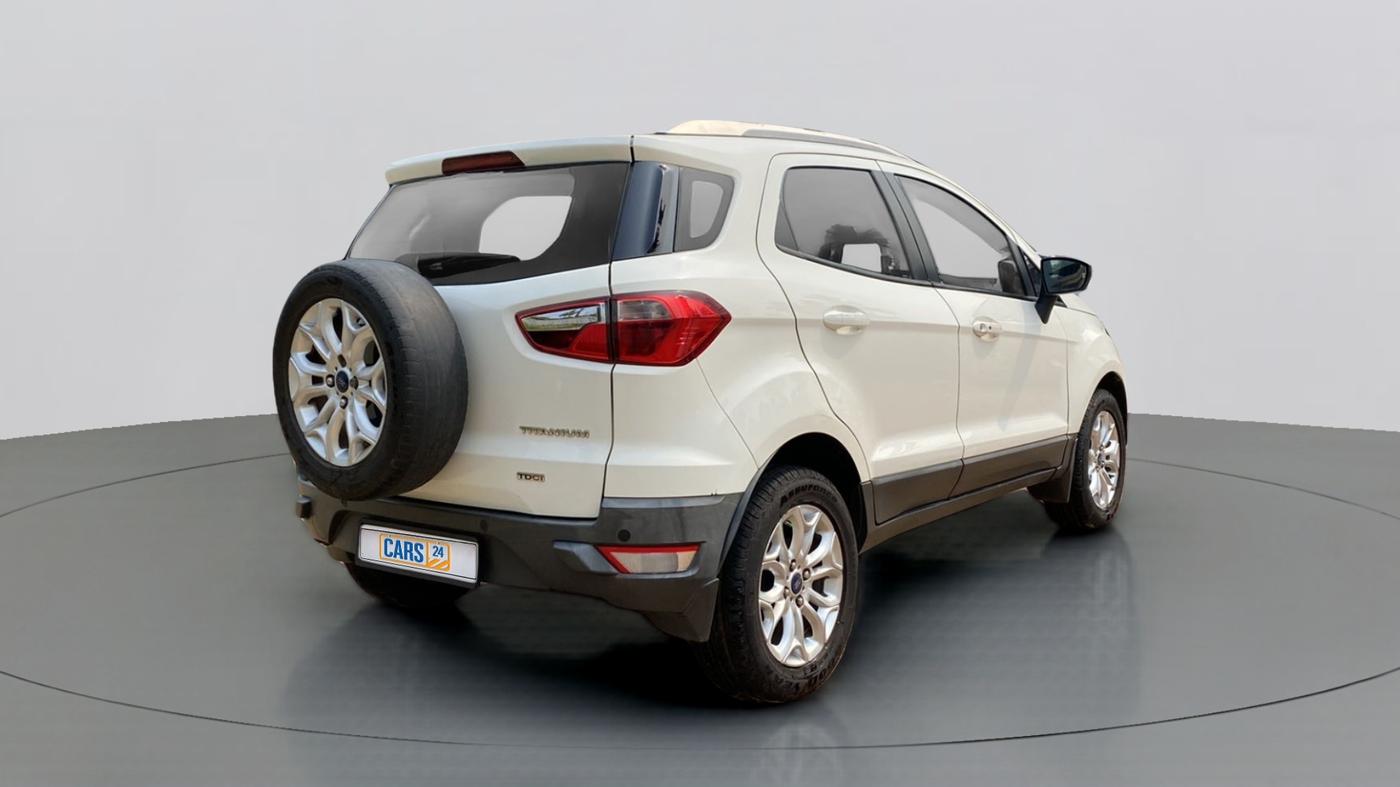 2016 Ford Ecosport 1.5TITANIUM TDCI, Diesel, Manual, 85,717 km, Right Back Diagonal
