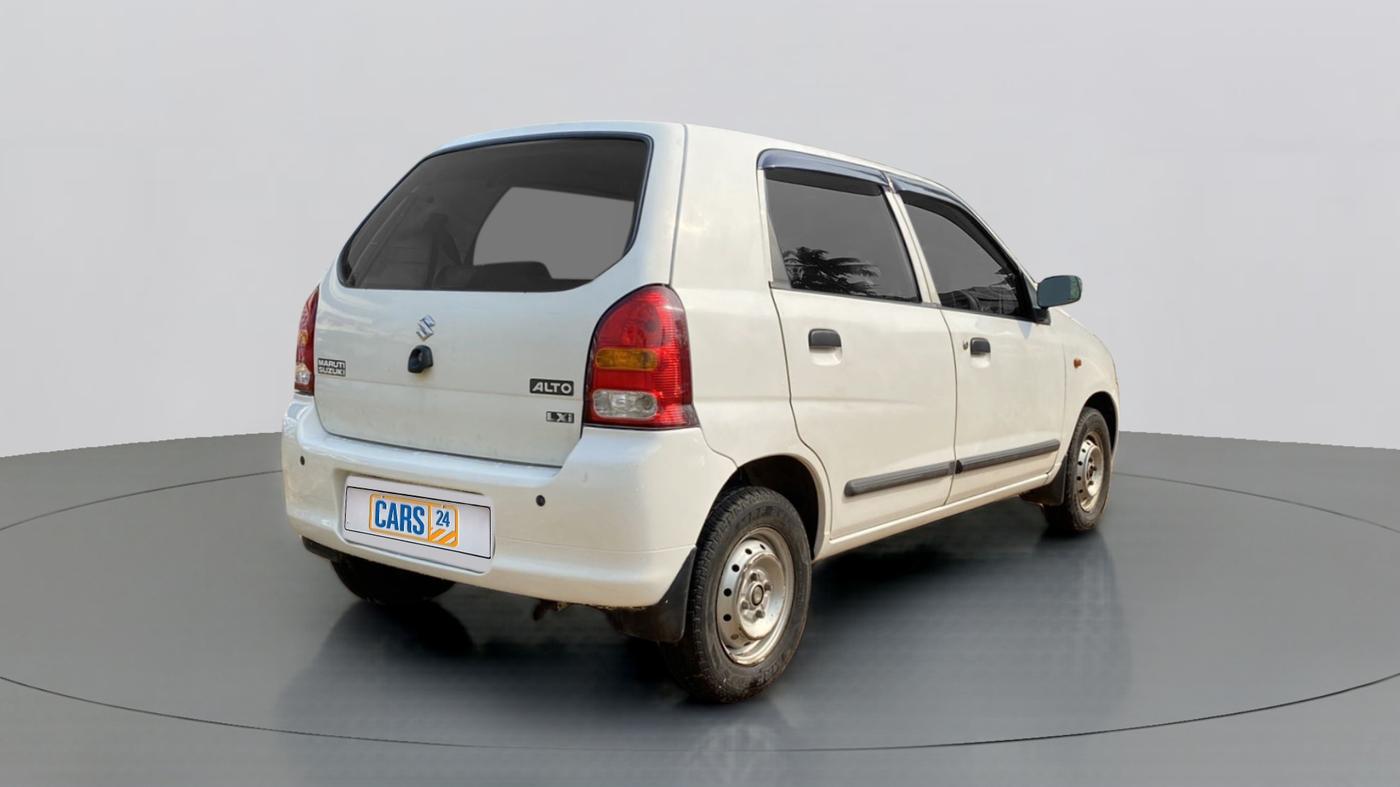 2010 Maruti Alto LXI, Petrol, Manual, 63,550 km, Right Back Diagonal