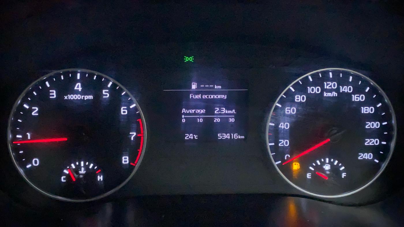 2020 KIA SELTOS HTK PLUS 1.5, Petrol, Manual, 53,416 km, Odometer Image