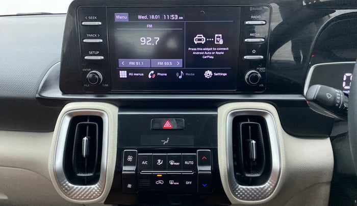 2021 KIA SONET HTX 1.0 IMT, Petrol, Manual, 30,332 km, Air Conditioner