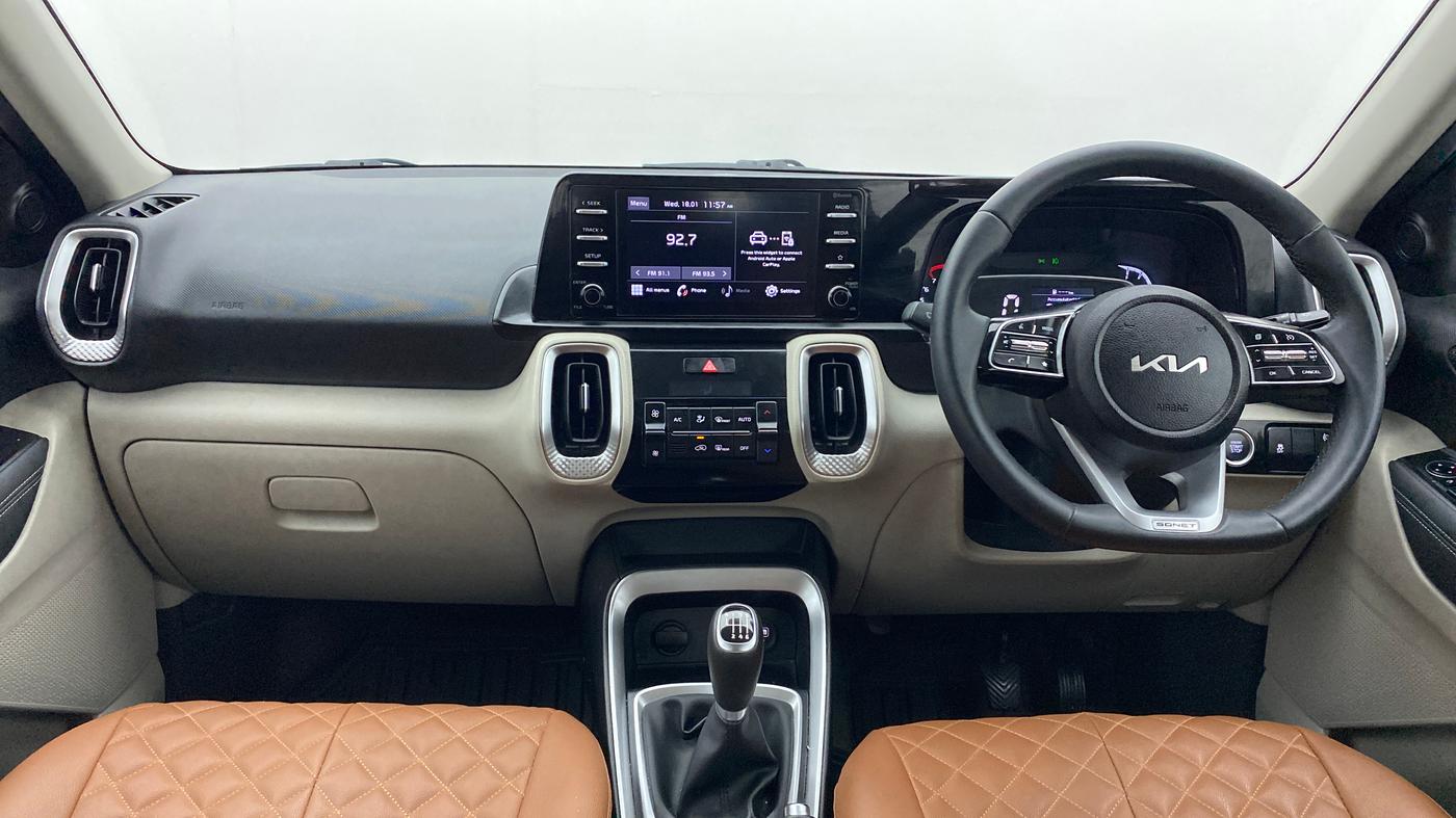2021 KIA SONET HTX 1.0 IMT, Petrol, Manual, 30,332 km, Dashboard