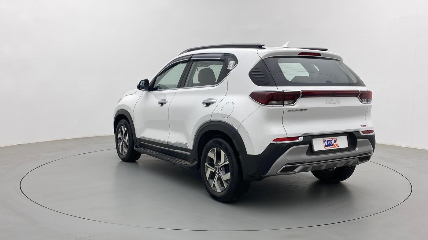 2021 KIA SONET HTX 1.0 IMT, Petrol, Manual, 30,332 km, Left Back Diagonal