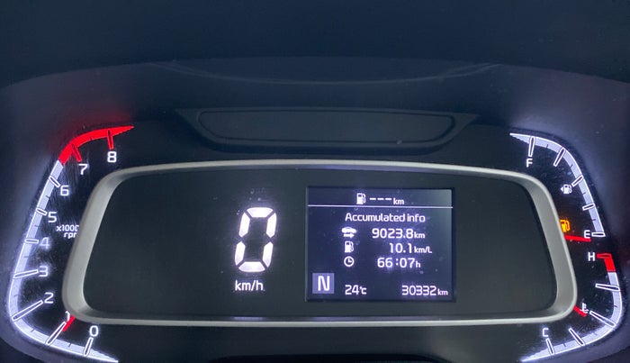 2021 KIA SONET HTX 1.0 IMT, Petrol, Manual, 30,332 km, Odometer Image